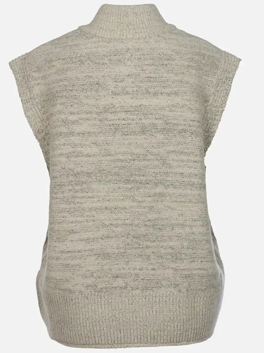 Bild 2 von Damen Pullunder mit Reißverschluss Beige