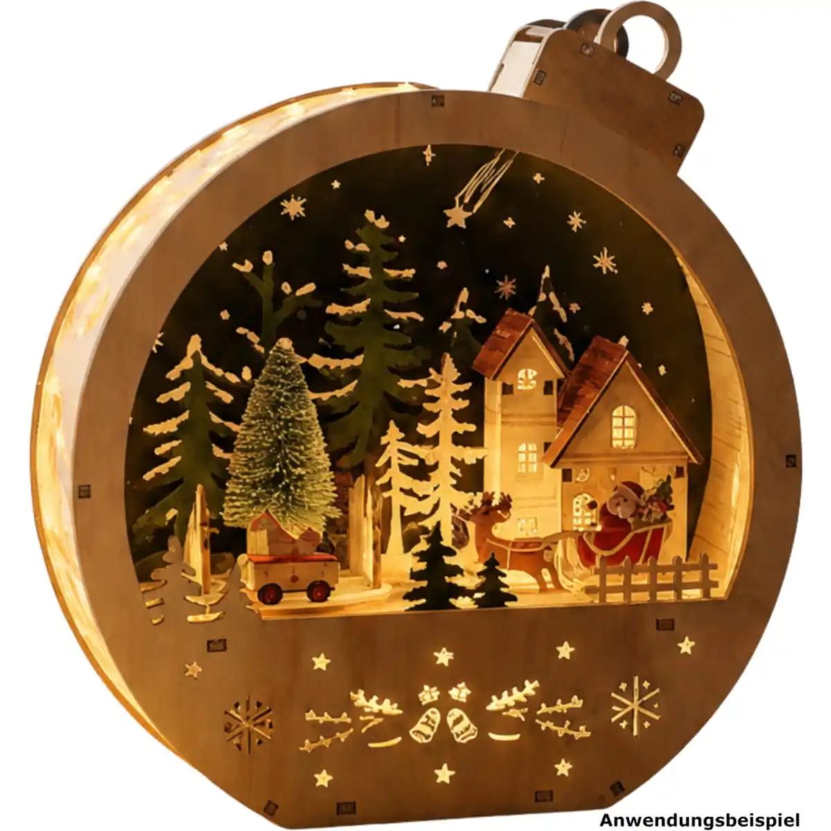 Bild 1 von LED-Weihnachtsstadt im Kugeldesign