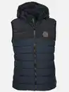 Bild 1 von Herren Steppweste mit Kapuze Blau