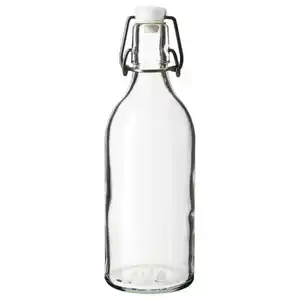 KORKEN Flasche mit Verschluss, Klarglas, 0.5 l
