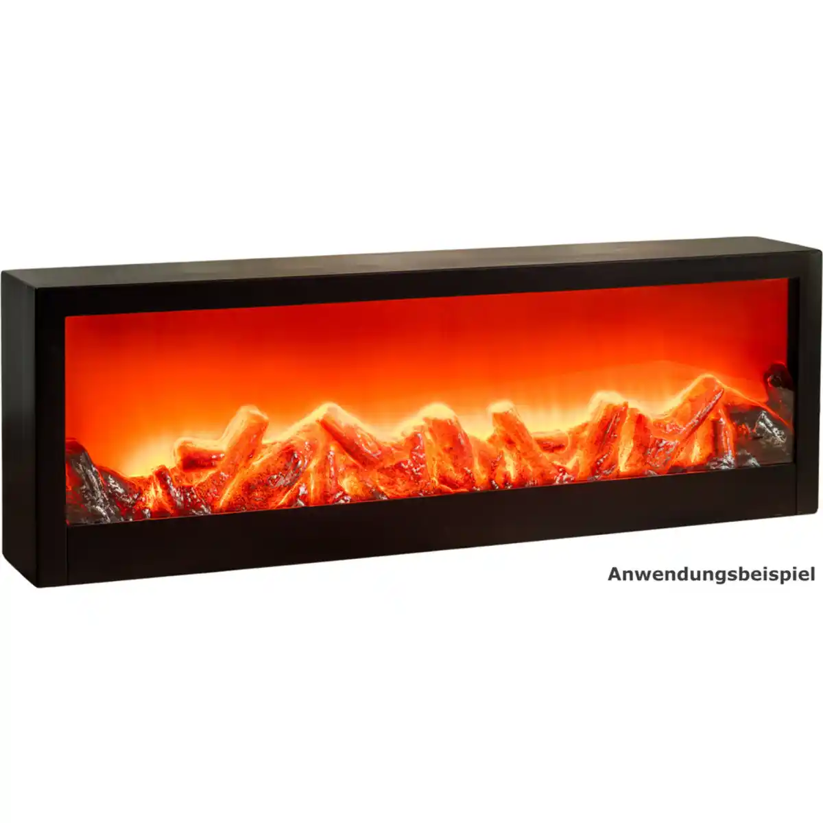 Bild 1 von LED-Deko-Kamin mit Flammeneffekt 60 x 10 x 20 cm