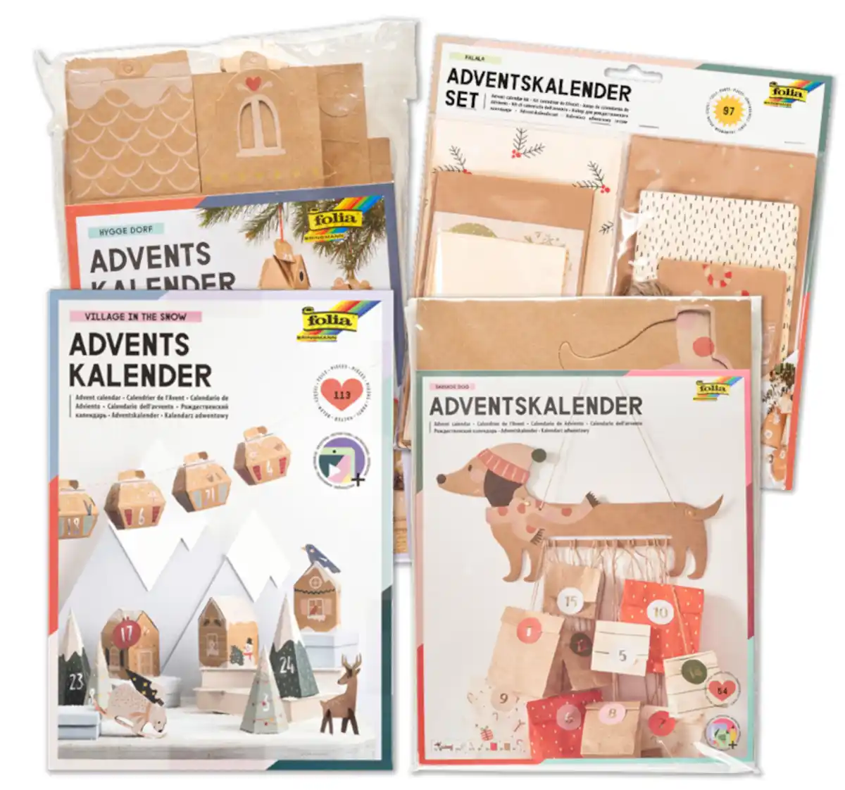 Bild 1 von FOLIA Adventskalender-Set*
