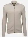 Bild 1 von Herren Strickcardigan mit Reißverschluss Beige