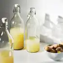 Bild 2 von KORKEN Flasche mit Verschluss, Klarglas, 1 l