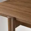 Bild 2 von UGGLERUM Couch-/Beistelltisch, 2er-Set, Nussbaumfurnier/braun