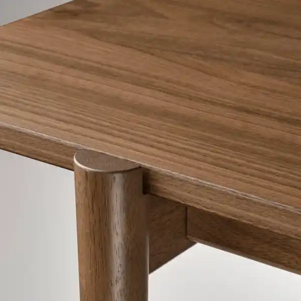 Bild 2 von UGGLERUM Couch-/Beistelltisch, 2er-Set, Nussbaumfurnier/braun