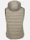 Bild 2 von Herren Steppweste mit Kapuze Beige
