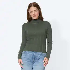 Damen-Pullover mit Rollkragen