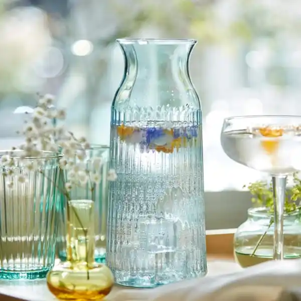 Bild 2 von SMÖRFISK Karaffe, helltürkis, 1.0 l