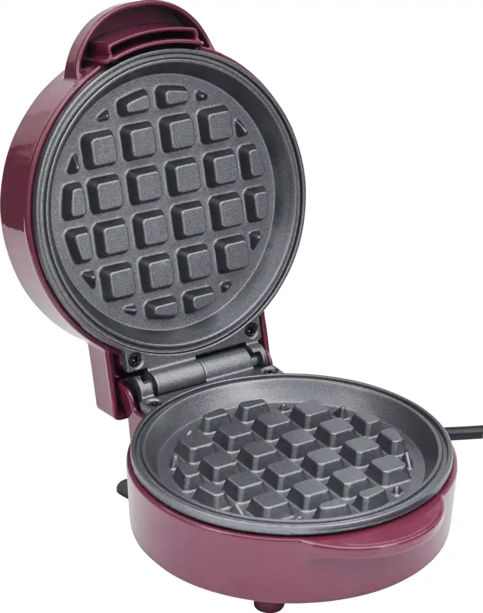Bild 1 von IDEENWELT Mini-Waffeleisen bordeaux