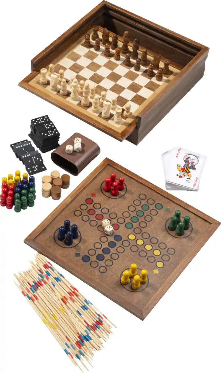 Bild 1 von IDEENWELT Holz-Spielesammlung