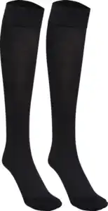 IDEENWELT Thermo-Kniestrümpfe 2er-Set schwarz Gr. 39/42
