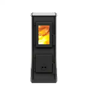 Accente International Kaminofen 'Nivo' schwarz 7,2 kW