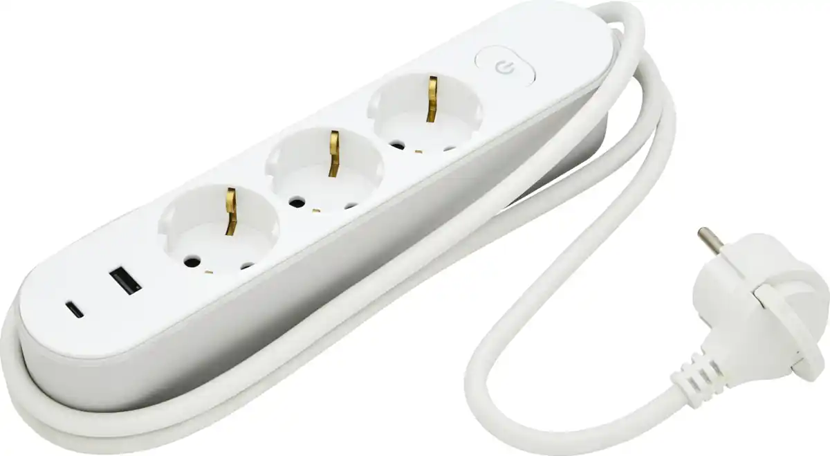 Bild 2 von IDEENWELT Best Basics Dreifachsteckdose mit USB