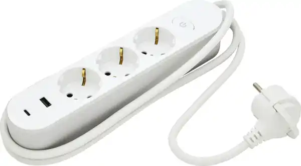 Bild 2 von IDEENWELT Best Basics Dreifachsteckdose mit USB