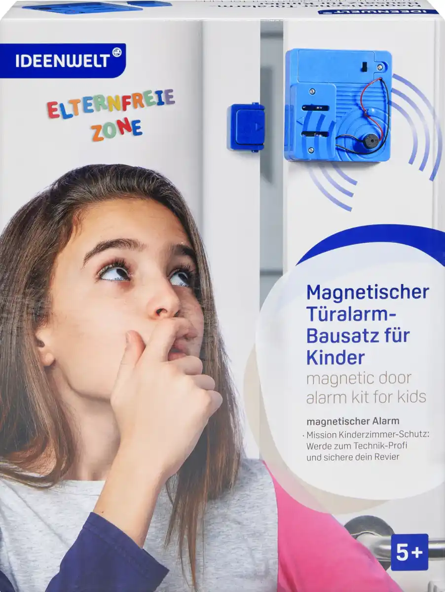 Bild 1 von IDEENWELT Magnetischer Türalarm-Bausatz für Kinder