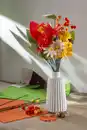 Bild 2 von IDEENWELT Filzblumen-Bastelset orange