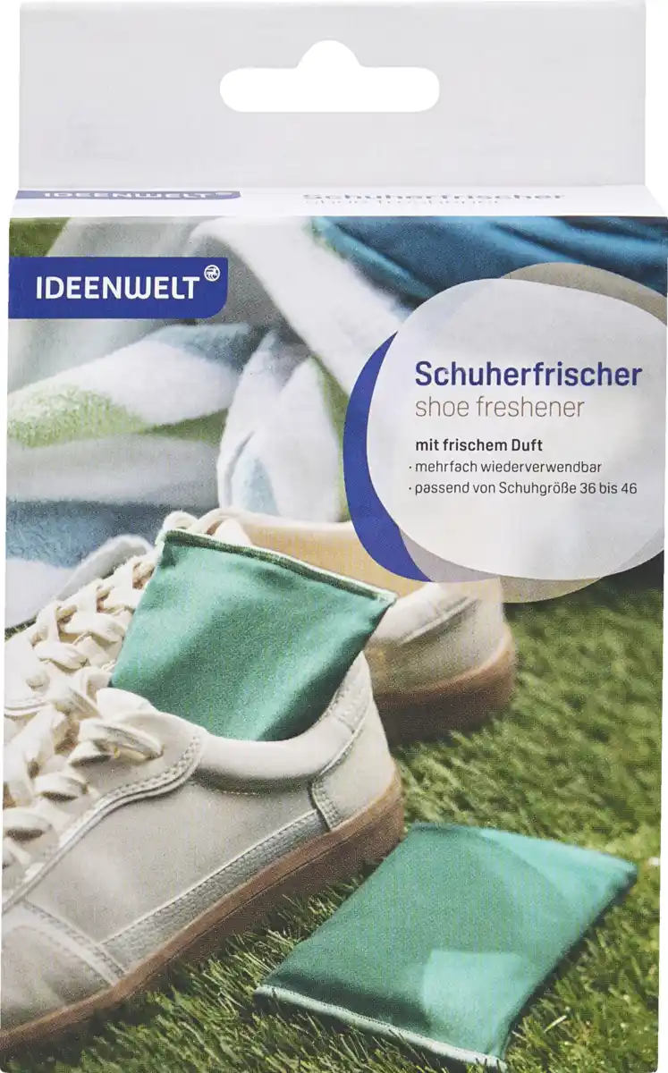 Bild 1 von IDEENWELT Schuherfrischer 2er-Set grün