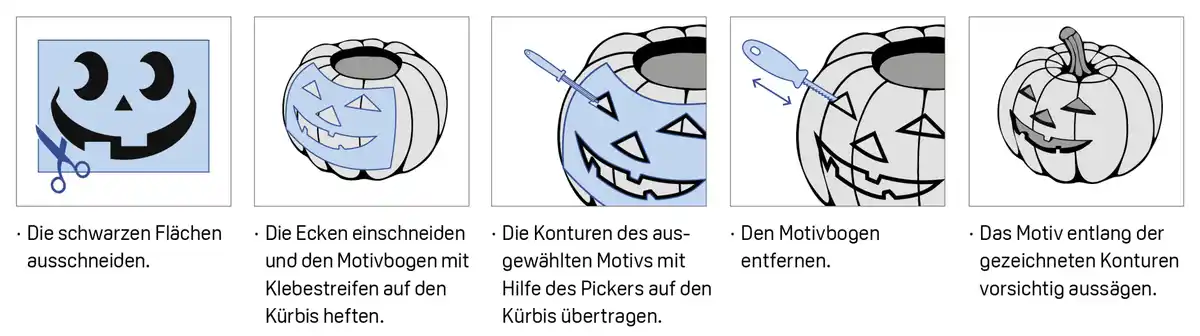 Bild 4 von IDEENWELT Kürbis-Schnitzset