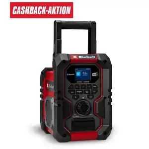 Einhell Akku-Baustellenradio 'TE-CR18Li Solo' DAB+FM mit Bluetooth 18 V ohne Akku und Ladegerät