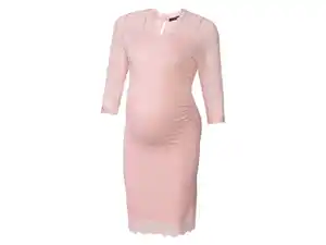 ESMARA® Damen Umstandskleid, aus elastischer Spitze
