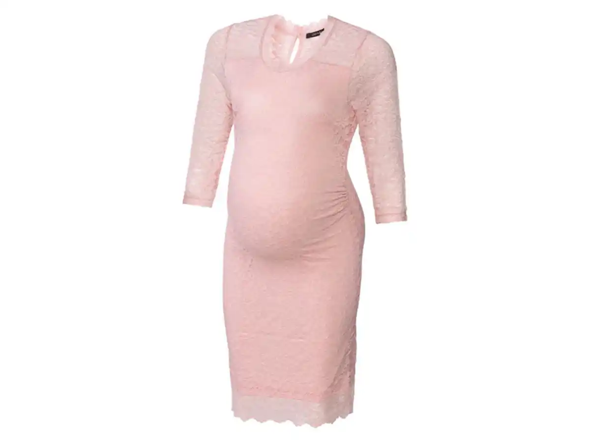 Bild 1 von ESMARA® Damen Umstandskleid, aus elastischer Spitze