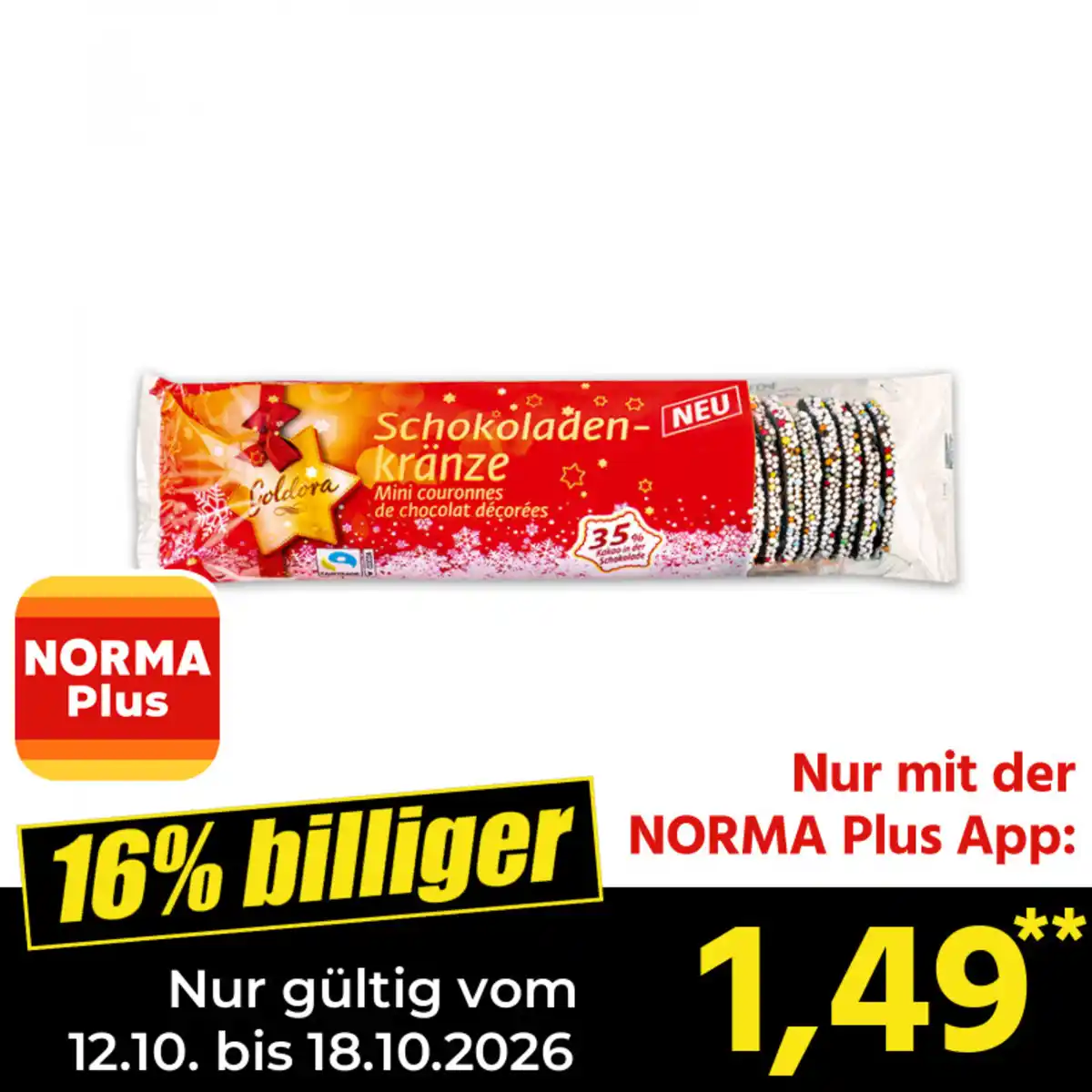 Bild 1 von Goldora Schokoladenkränze