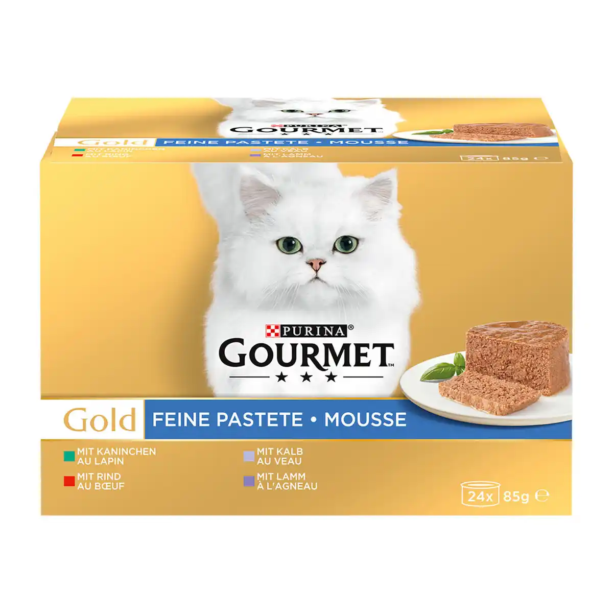 Bild 1 von PURINA Gourmet Gold Feine Pastete