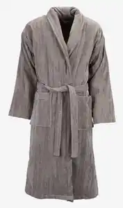 Bademantel TIBRO L/XL grau KRONBORG