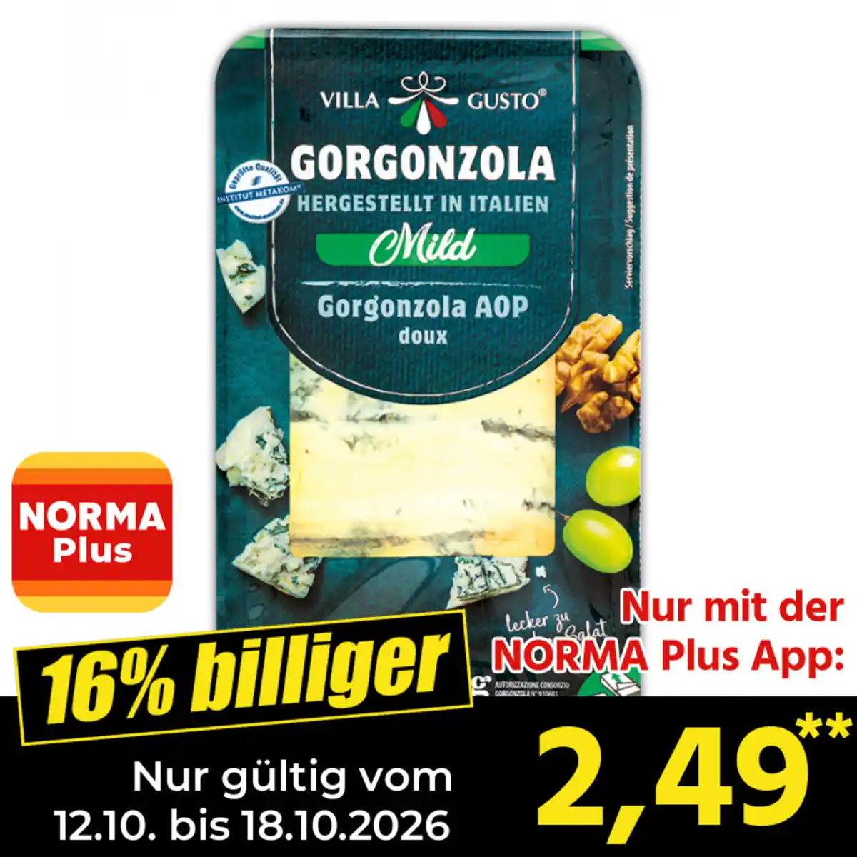 Bild 1 von Villa Gusto Italienischer Gorgonzola