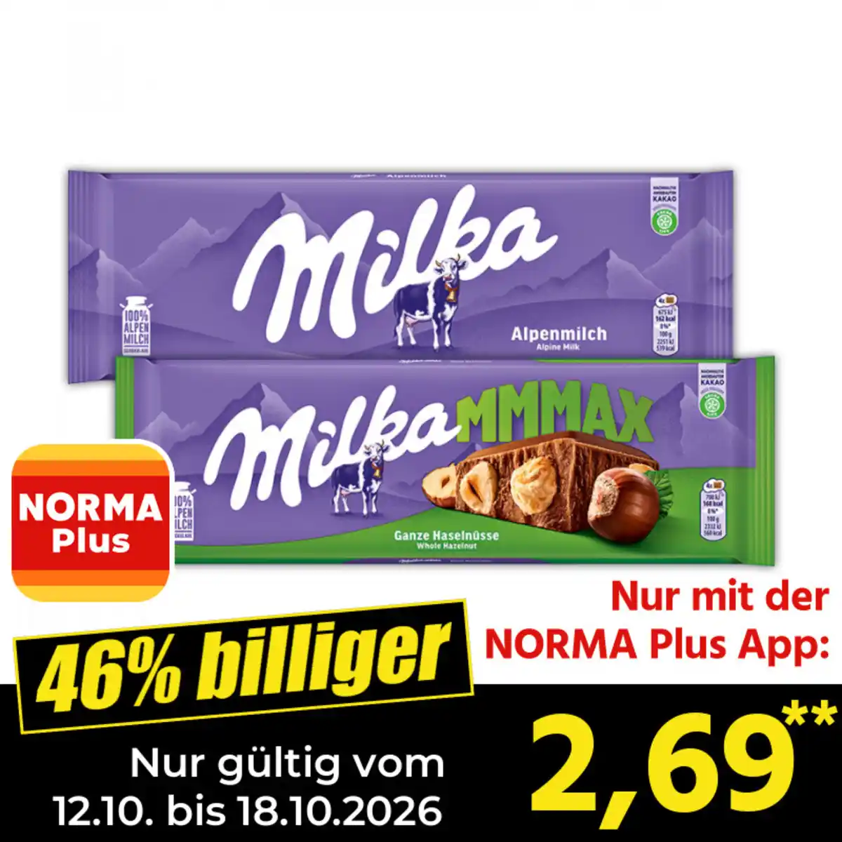 Bild 1 von Milka Großtafel 250 g