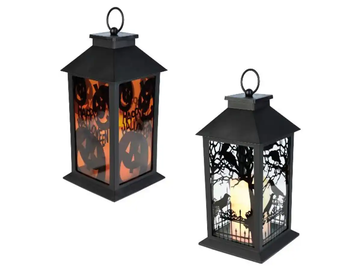 Bild 3 von LED-Halloween-Laterne, mit Flackereffekt