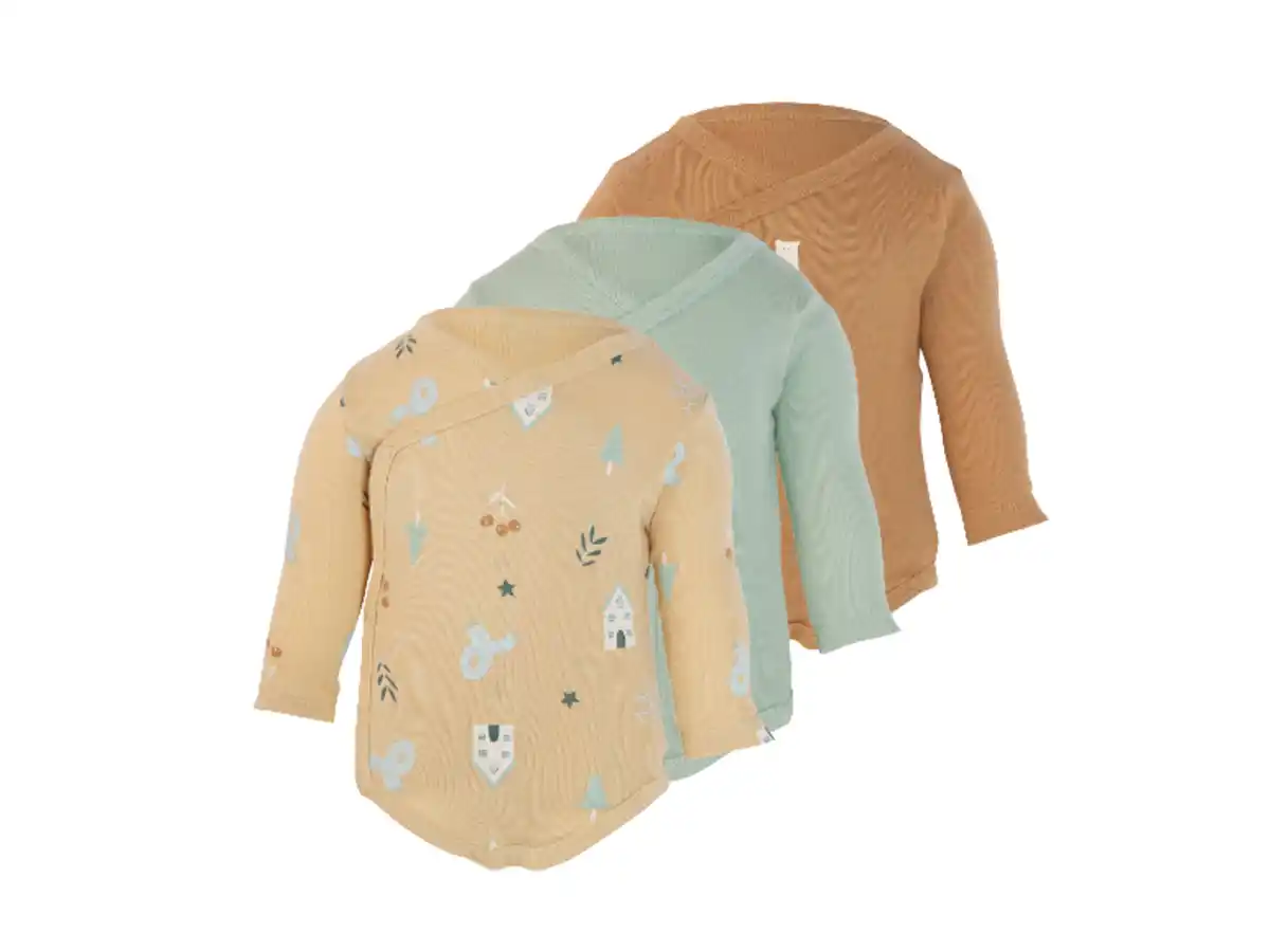 Bild 1 von LUPILU® Baby Wickelbody, 3 Stück