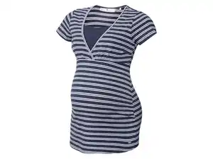 BELLYBUTTON Damen Umstands-T-Shirt/Top, mit hohem Baumwollanteil