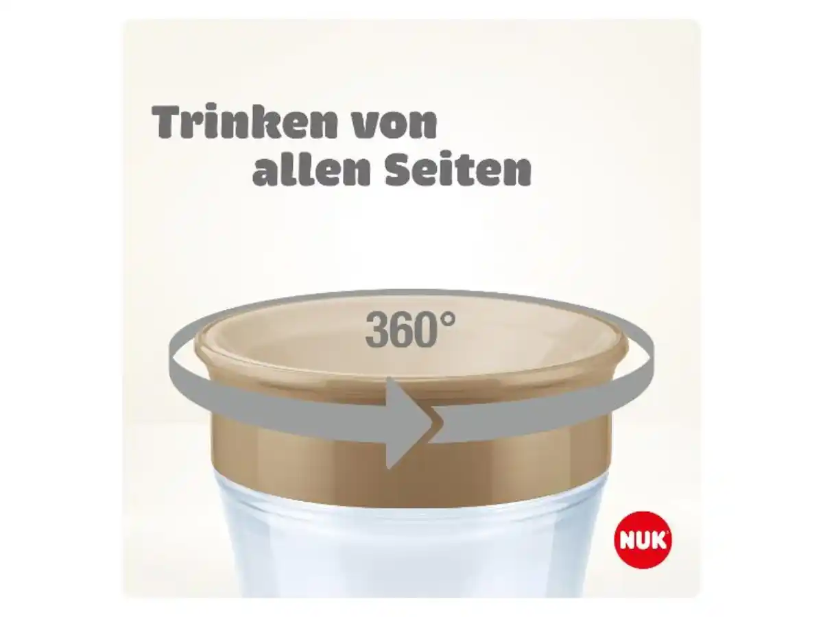Bild 2 von NUK Trinklernset, mit Trinkaufsätzen