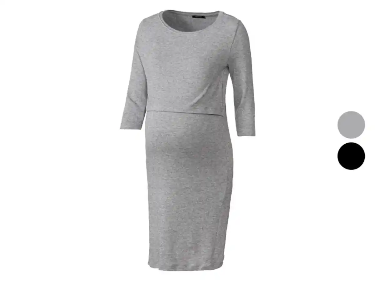 Bild 3 von ESMARA® Damen Umstandskleid mit 3/4-Ärmeln, leger geschnitten