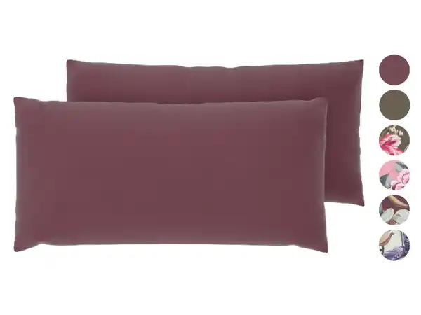 Bild 3 von LIVARNO® Mikrofaser-Satin Kissenbezug, 2 Stück, 40 x 80 cm