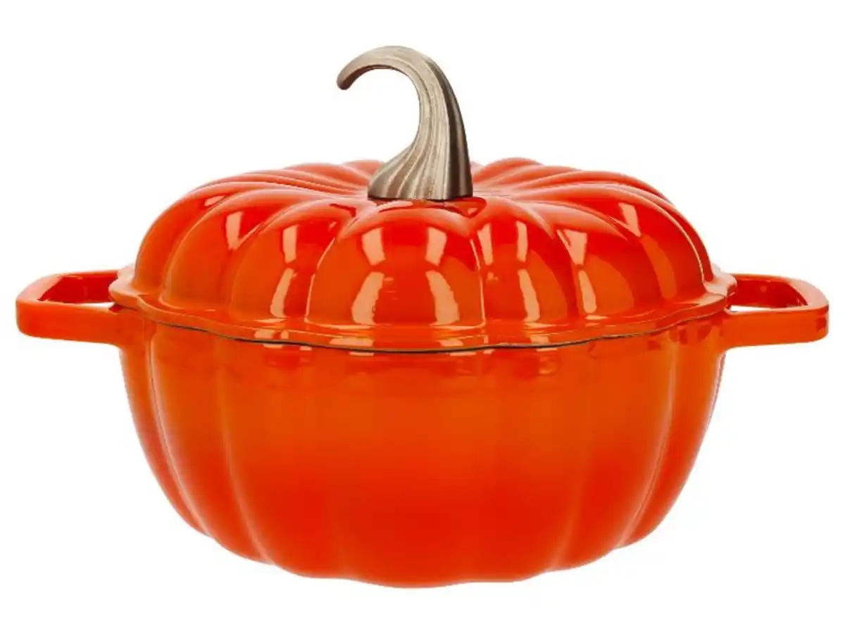 Bild 3 von SILVERCREST® Premium-Gusseisentopf »Kürbis«, Ø 24 cm