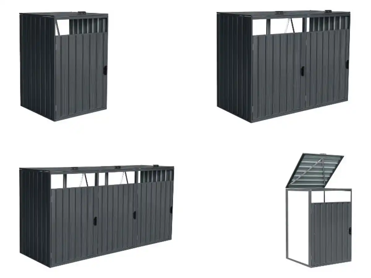 Bild 3 von HOME DELUXE Mülltonnenbox »CUBO«