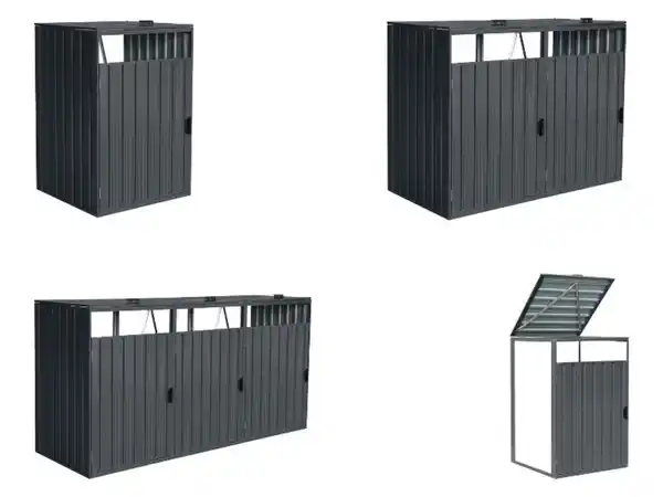 Bild 3 von HOME DELUXE Mülltonnenbox »CUBO«