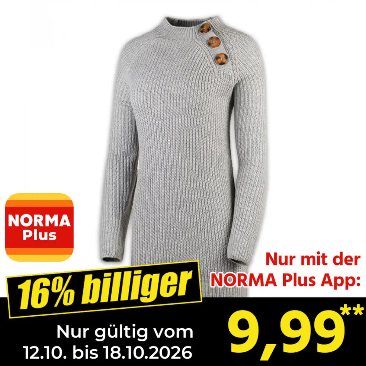 Bild 1 von Ellenor Strick-Longpullover