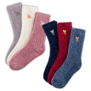 Ellenor Chenille-Rippsocken 3 Paar