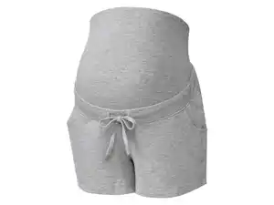 ESMARA® Damen Umstands-Sweatshorts, extra hoch geschnitten
