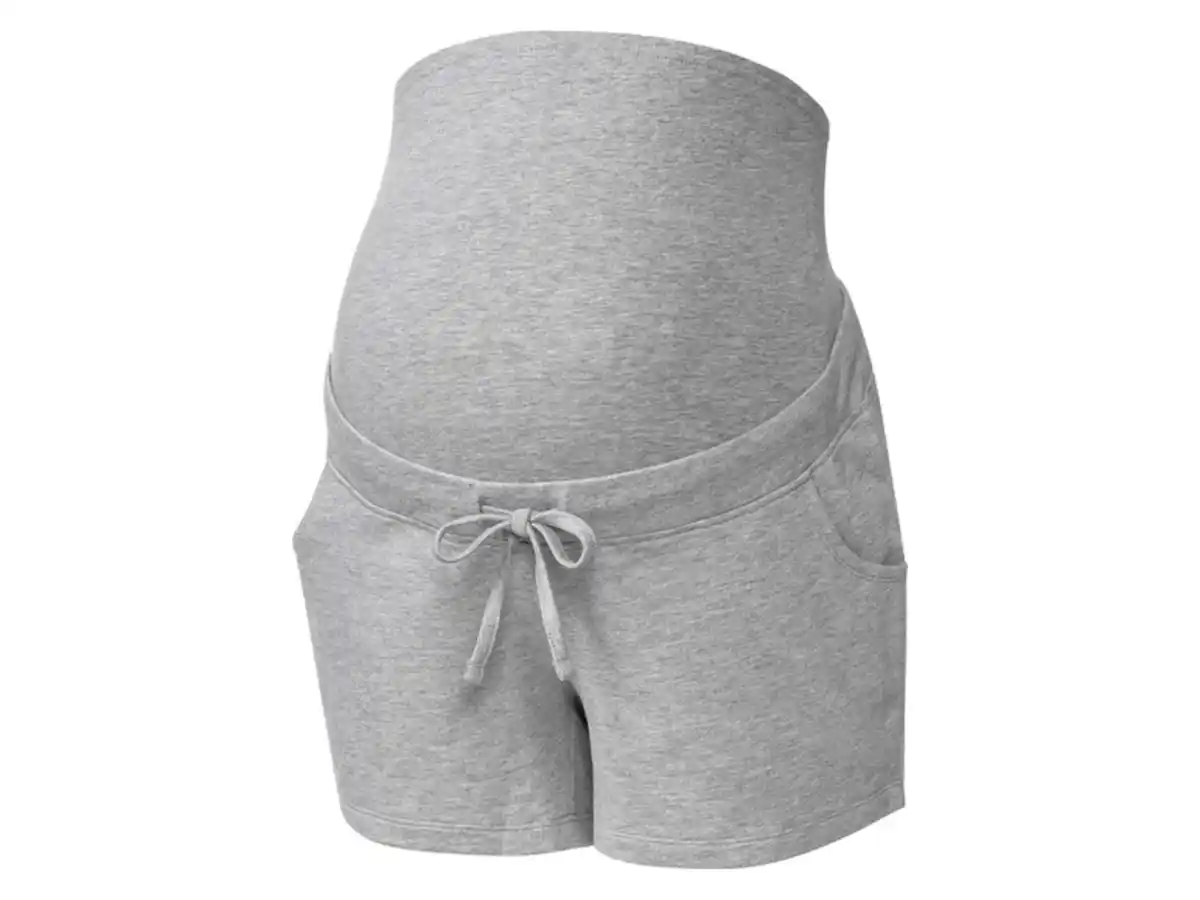 Bild 1 von ESMARA® Damen Umstands-Sweatshorts, extra hoch geschnitten
