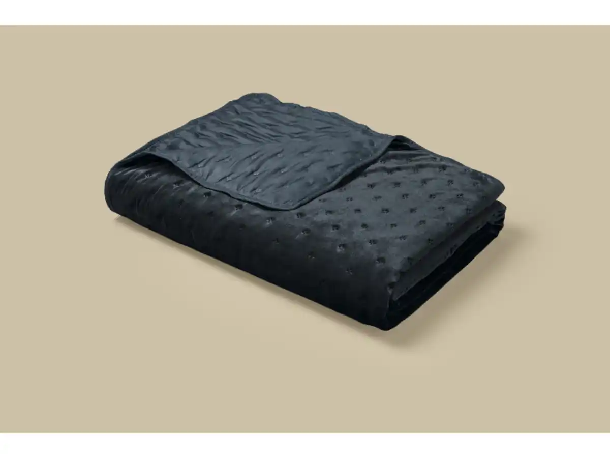Bild 2 von LIVARNO Velours-Tagesdecke