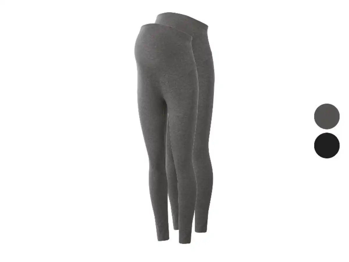 Bild 3 von ESMARA® Damen Umstandsleggings, 2 Stück