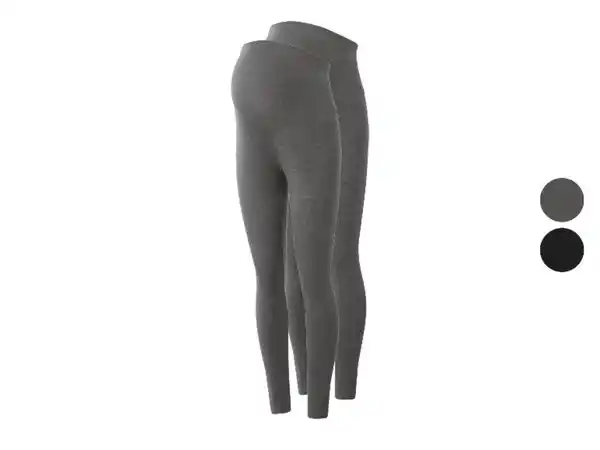 Bild 3 von ESMARA® Damen Umstandsleggings, 2 Stück