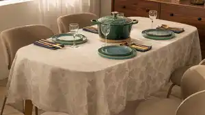 HOME CREATION Jacquard-Tischdecke