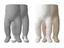 Bild 3 von LUPILU® Baby Mädchen Strumpfhose Vollfrottee Thermo, 2 Stück