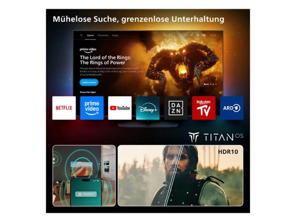 Bild 1 von PHILIPS HD Smart TV »32phs6050/12«, 32 Zoll